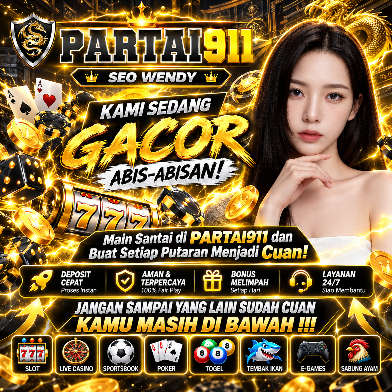 PARTAI911 Banner